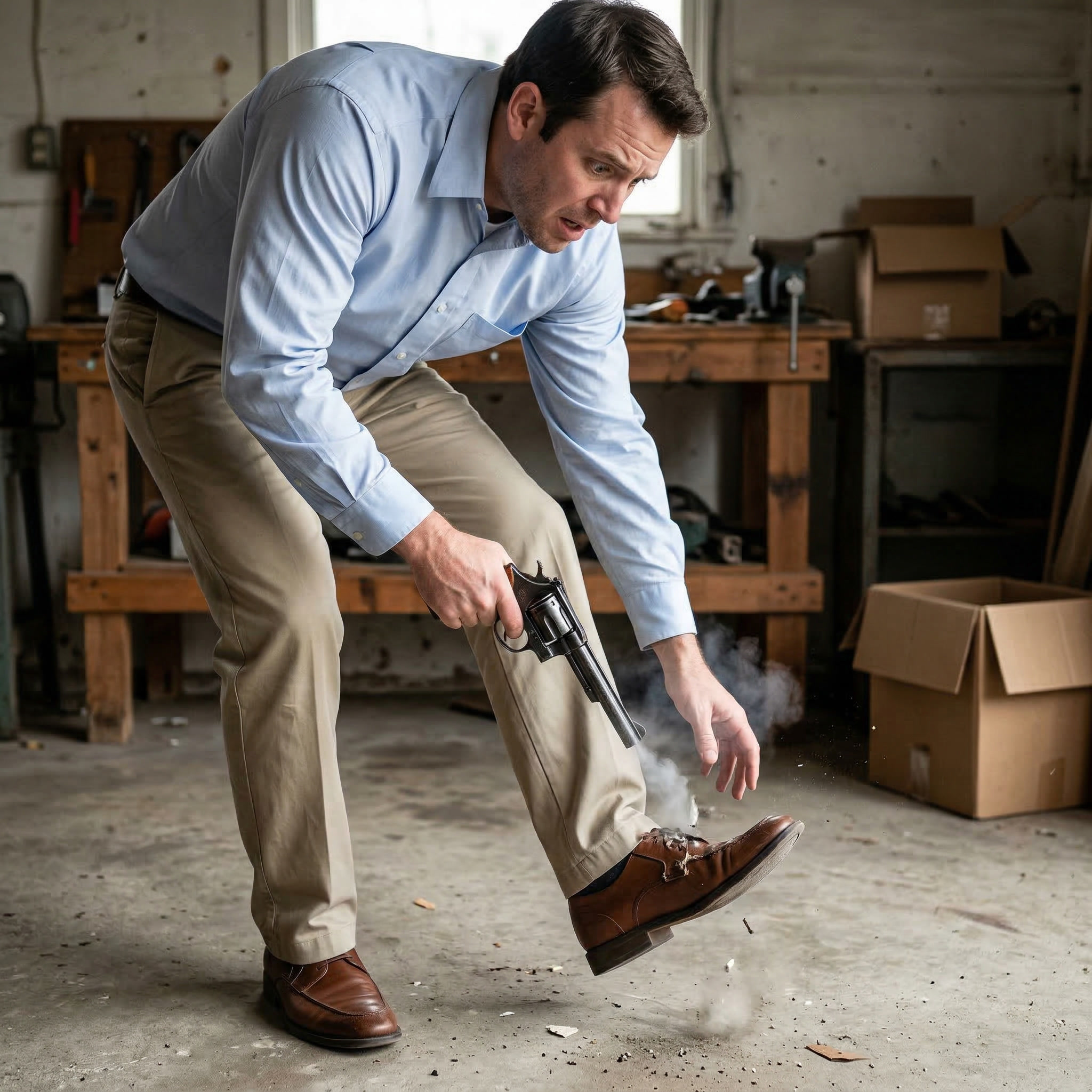 shooting yourself in the foot